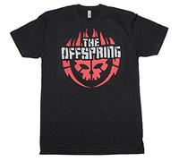 The Offspring Skull Printed - Camiseta para hombre, unisex, color negro, Negro , XL