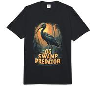 The OG Swamp Predator - Garza Nocturna de Corona Negra Comfort Colors Adult Heavyweight T-Shirt