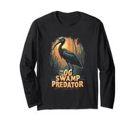 The OG Swamp Predator - Garza Nocturna de Corona Negra Manga Larga