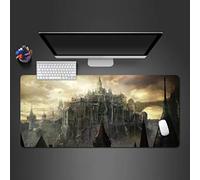 The Old Castle Mouse Pad Gamer Gaming Mousepad Teclado de computadora Estera de Escritorio Alfombrillas de Juego Grandes 800 * 300 * 3Mm