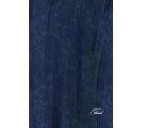The Old Money Aesthetic Navy Blue Notebook: Vintage Elegance with Artistic Margin Designs