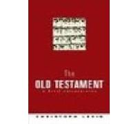 The Old Testament: A Brief Introduction