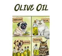 The Olive Oil Journal: For Notes, Ideas, and Extremely Smooth Living • 6x9 Quad Ruled Graph Paper