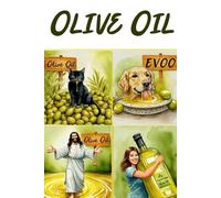 The Olive Oil Journal: For Notes, Ideas, and Extremely Smooth Living • 6x9 Quad Ruled Graph Paper