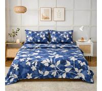 The one home Juego de Sábanas 100% Algodón 4 Piezas 150x200 - Sábana Bajera, Sábana Plana y 2 Fundas de Almohada 50x75cm