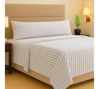 The one home - Juego de Sábanas de Franela 3/4 Piezas | Sábanas de Franela Algodón Suaves y Cálidas Invierno | Sábana Bajera Ajustable | Juego de Sábanas Invierno