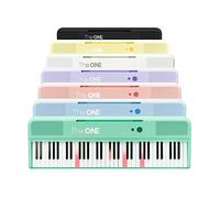 The ONE Smart Keyboard COLOR 61 Lighted Keys Piano Keyboard, MIDI Electric Piano for Beginners with 256 Tones, 64 Polyphony, Built-in LED Lights and Free Apps (Green)