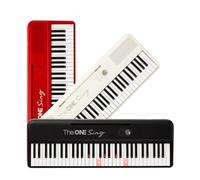 The ONE Teclado de piano para cantar, teclado de piano de 61 teclas para cantar y practicar con Bluetooth, grabación y gran biblioteca de canciones para cantar, piano eléctrico para amantes de la