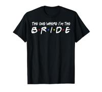 The One Where I'm The Bride Wedding Graphic Camiseta gráfica económica