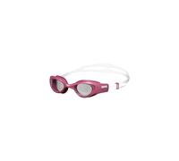 The One Woman Swim Goggles for Women, Clear-Red Wine-White, Non-Mirror Lens
