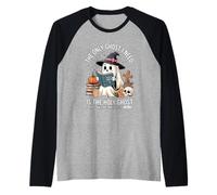 The Only Ghost I Need Is The Holy Ghost Halloween Camiseta Manga Raglan