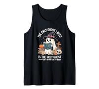 The Only Ghost I Need Is The Holy Ghost Halloween Camiseta sin Mangas