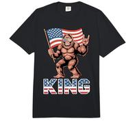 The Only King Bigfoot In America No King Comfort Colors Adult Heavyweight T-Shirt