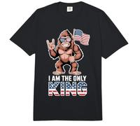 The Only King Bigfoot In America No King Comfort Colors Adult Heavyweight T-Shirt