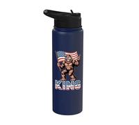 The Only King Bigfoot In America No King Stainless Steel Insulated Water Bottle