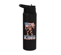 The Only King Bigfoot In America No King Stainless Steel Insulated Water Bottle