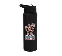 The Only King Bigfoot In America No King Stainless Steel Insulated Water Bottle