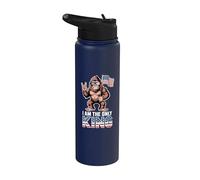 The Only King Bigfoot In America No King Stainless Steel Insulated Water Bottle