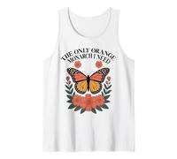 The Only Orange Monarch I Want Tshirt Butterfly Protest Camiseta sin Mangas