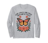 The Only Orange Monarch I Want Tshirt Butterfly Protest Manga Larga