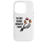 The Only Orange Monarch I Want We Only Need One No Kings USA Carcasa para iPhone 14 Pro
