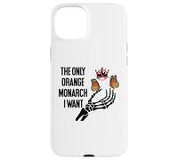 The Only Orange Monarch I Want We Only Need One No Kings USA Carcasa para iPhone 15 Plus