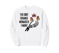 The Only Orange Monarch I Want We Only Need One No Kings USA Sudadera