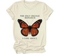 The Only Orange Monarch We Want Shirts, The Only Orange Monarch Shirt I Care About, Amarillo cremoso, M
