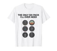 The Only Six Pack I'll Ever Need Camiseta con color instrume Camiseta