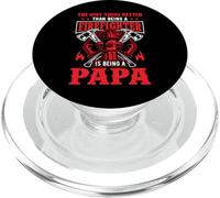 The Only Thing Better Than Being A Firefighter Being A Papa PopSockets PopGrip para MagSafe