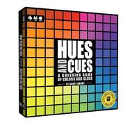 The OP Usaopoly | Juego de Mesa Hues and Cues en inglés para Toda la Familia | Juego de Fiesta para 3-10 Jugadores | para Jugar con Amigos y Familia | Adivina el Color para Ganar el Juego - Versión inglesa