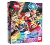 The OP Usaopoly | Mario Kart Rainbow Road Rompecabezas para Toda la Familia | Puzzle | para Edades de 8 Años en Adelante | Rompecabezas Temático de Mario Kart con 1000 Piezas