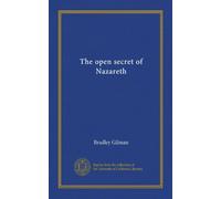 The open secret of Nazareth