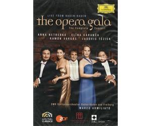 The Opera Gala: Concierto en Vivo desde Baden-Baden, DVD con Netrebko, Garanča, Vargas, Tézier, Orquesta SWR
