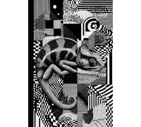 The Optical Chameleon Dot Grid Notebook - Surreal Geometry for Creative Camouflage: A 200-Page Dot Grid Journal for Drawing, Designing, and Disguising Ideas