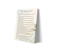 The Optimist Creed Promise Yourself Poster Positive Affirmation Wall Art Print for Living Room Hallway Home Decor(Unframed,08x12inch(20x30cm))