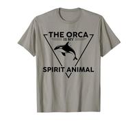 The Orca Is My Spirit Animal Whale Regalo de cumpleaños para Mujeres y Hombres Camiseta