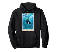 The Orca Whale Tarot Card Sudadera con Capucha