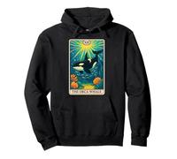 The Orca Whale Tarot Card Sudadera con Capucha
