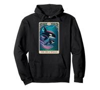 The Orca Whale Tarot Card Sudadera con Capucha