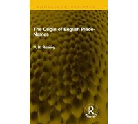 The Origin of English Place-Names (Routledge Revivals)