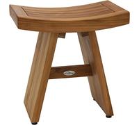 The Original Asia - Banco de Ducha de Teca de 18 Pulgadas