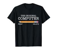 The Original Computer Print Delete Tech Humor Camiseta