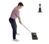 The Original Country Club Elite® by Real Feel Golf Mats® - Tira de golpeo de 10 x 24 Pulgadas | Alfombrilla de práctica Comercial Resistente | Acepta una Camiseta Real | Swing Down and Through |