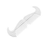 The Original Cowboy Comb - Peine para barba - Color blanco - El original bigote de los Estados Unidos para tu barba