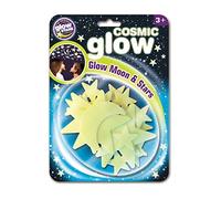 The Original Glow Stars Company Brainstorm B8600 Cosmic Glow Moon and Stars