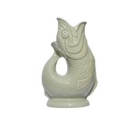 The Original Gluggle Jug - Jarra de agua con forma de pez, tamaño XL, 1,2 L, hecha a mano, diseño británico icónico desde la década de 1870, jarrón, decantador, apta para lavavajillas, fabricada en