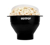 The Original HotPop - Máquina para hacer palomitas de maíz de silicona, para microondas, cuenco plegable, resistente al calor, fácil de limpiar, ideal para noches de cine familiares, capacidad de 15