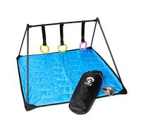 The Original Lay and Play Adventure Mat - Tapete de viaje para bebé, ligero y portátil, fácil de limpiar, ideal para que los bebés rueden, descansen y jueguen equipo de aventura de la A a la Z