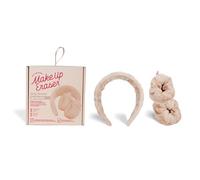 The Original MakeUp Eraser Borrador de goteo, diadema absorbente y pulseras que recogen agua durante el lavado facial, juego de spa de 3 piezas, crema dulce, talla única
